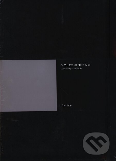 Moleskine - veľký folio zápisník s priehradkami (čierny), Moleskine