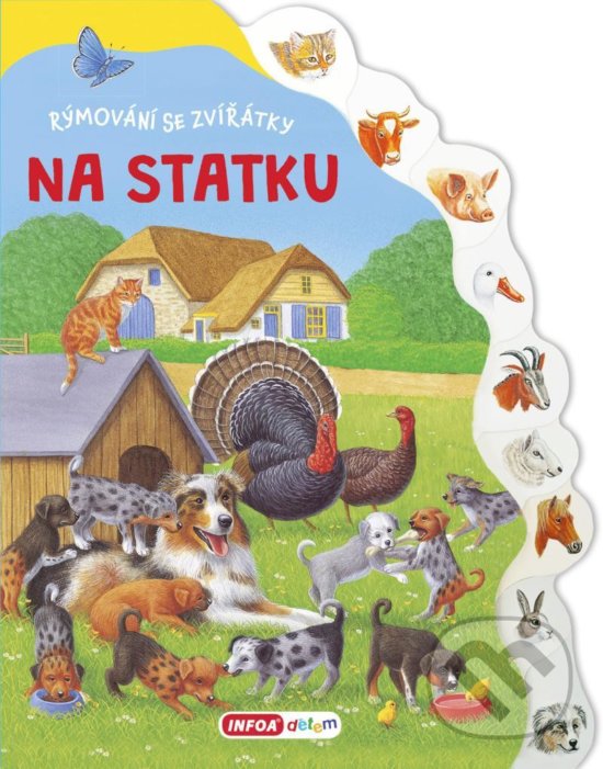 Kniha: Na statku - Rýmování se zvířátky (INFOA). INFOA, 2020