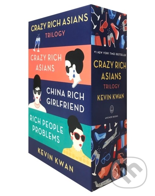 Levně The Crazy Rich Asians Trilogy Box Set - Kevin Kwan - kniha z kategorie Beletria