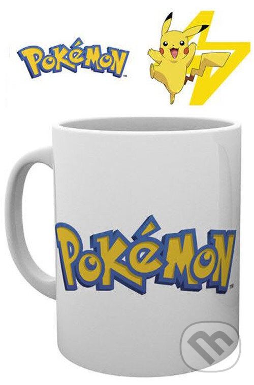 Keramický hrnček Pokémon: Logo a Pikachu, , 2018