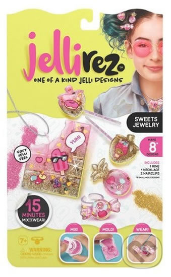Levně Jelli Rez - základní set pro výrobu bižuterie - Cukrovinky - hra z kategorie Ostatné