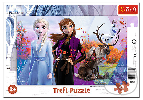 Levně Ledové království 2: Magický svět Anny a Elsy - puzzle z kategorie Maxi dieliky