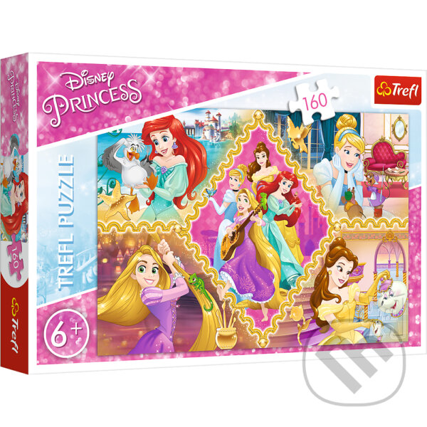 Levně Disney princezny a jejich dobrodružství - puzzle z kategorie 60 – 300 dielikov