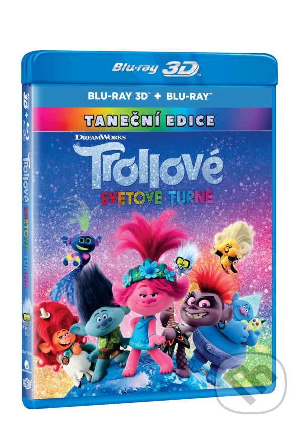 Levně Trollové: Světové turné 3D (3D + 2D) - Walt Dohrn - film z kategorie Animované filmy