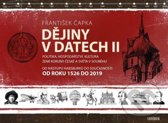Levně Dějiny v datech: Od roku 1526 do současnosti (Politika, hospodářství, kultura zemí Koruny české a světa v souběhu) - kniha z kategorie História
