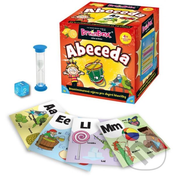 Společenská hra: Brainbox: V kostce - Abeceda (ADC BF)