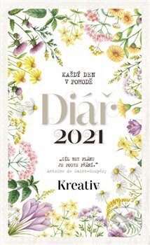 Kreativ Diář 2021 - Luční kvítí, Vltava Labe Media, 2020