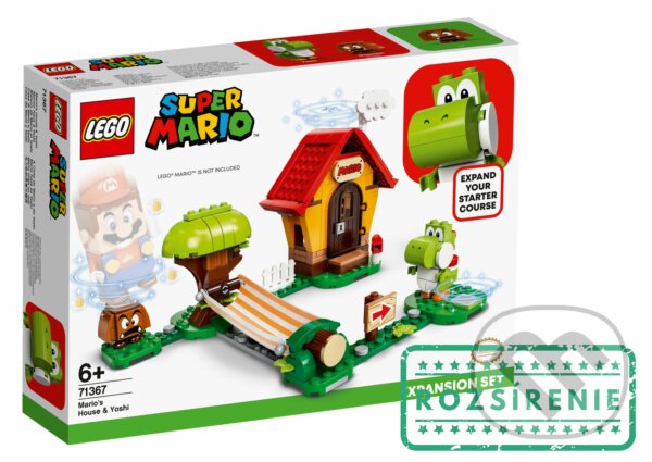 LEGO Super Mario - Mariov dom a Yoshi - rozšírujúci set, LEGO, 2020