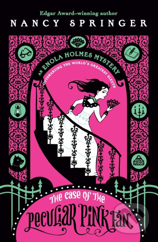 The Case of the Peculiar Pink Fan - Nancy Springer, Puffin Books, 2010