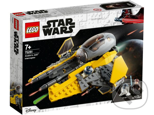LEGO Star Wars - Anakinova jediská stíhačka, LEGO, 2020