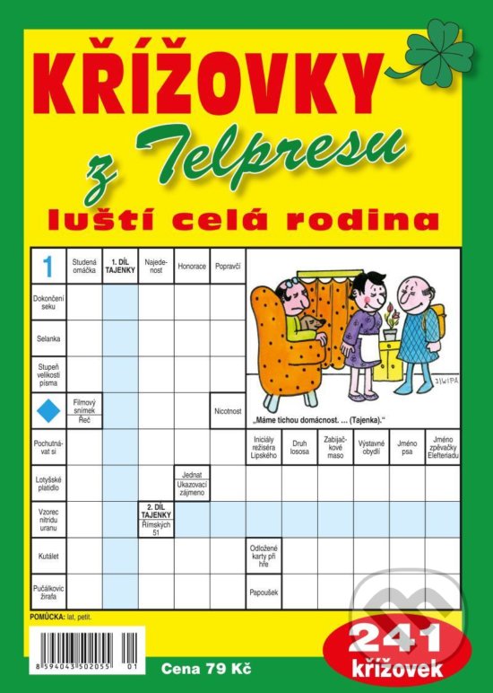 Levně Křížovky z Telpresu luští celá rodina - 241 křížovek 2/2020 - kniha z kategorie Klasické