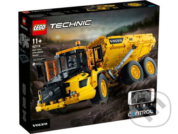 LEGO Technic - Kĺbový nakladač Volvo 6x6, LEGO, 2020