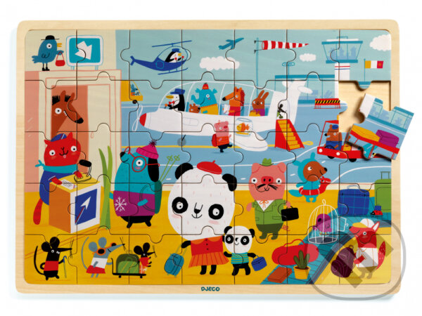 Levně Puzzlo Airport - Letisko - puzzle z kategorie Detské puzzle