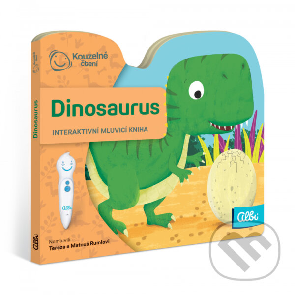 Levně Kouzelné čtení: Minikniha s výsekem - Dinosaurus - kniha z kategorie Vzdelávacie hry