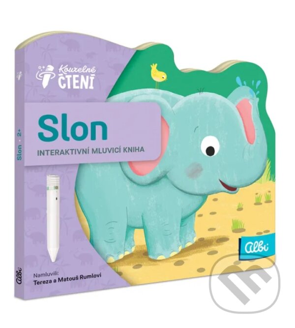 Levně Kouzelné čtení: Minikniha s výsekem - Slon - kniha z kategorie Pre deti a mládež