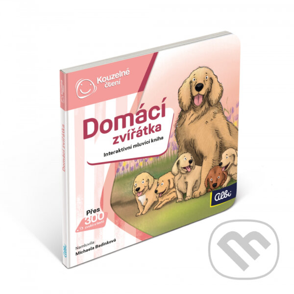 Levně Kouzelné čtení: Minikniha pro nejmenší - Domácí zvířátka - kniha z kategorie Vzdelávacie hry
