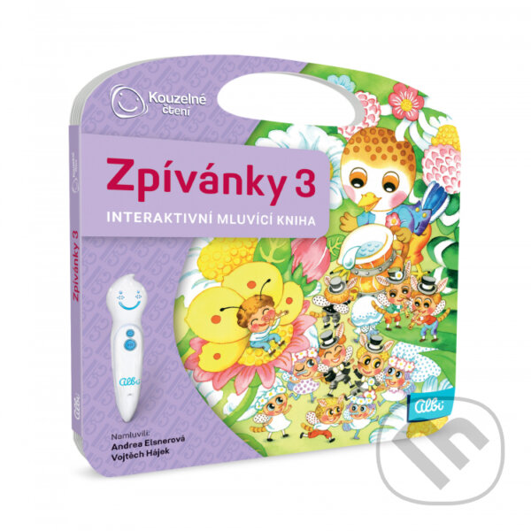 Levně Kouzelné čtení: Kniha Zpívánky 3 - kniha z kategorie Vzdelávacie hry