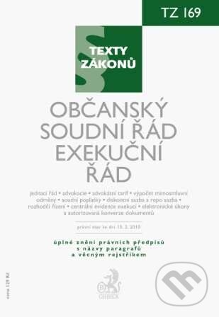 Levně Občanský soudní řád, Exekuční řád (Právní stav ke dni 15.2. 2010) - kniha z kategorie Právo