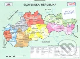 Slovenská republika - mapka, TAOSI - Ing. Andrej Šimko, 2010