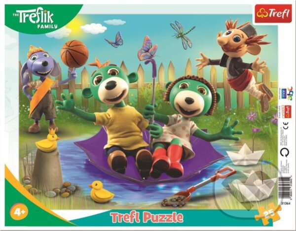 Levně Treflíci - puzzle z kategorie 15 – 60 dielikov