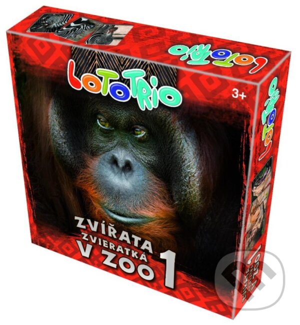 Levně LOTOTRIO Zvířatka v ZOO 1 - hra z kategorie Vzdelávacie hry