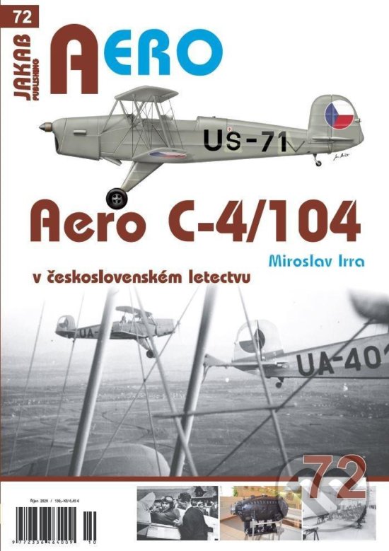 Levně Aero C-4/104 v československém letectvu - Miroslav Irra - kniha z kategorie História