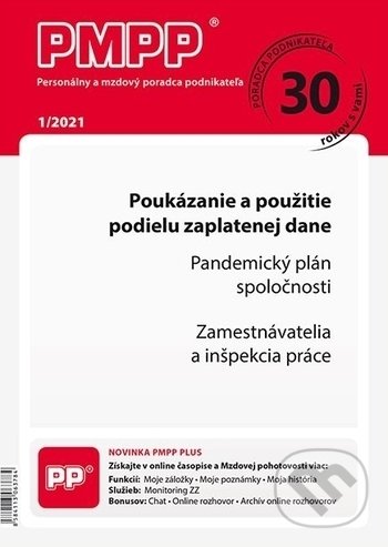 Levně Personálny a mzdový poradca podnikateľa 1/2021 - kolektív autorov