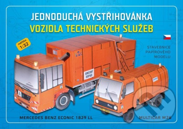 Levně Vozidla technických služeb (Stavebnice papírového modelu)