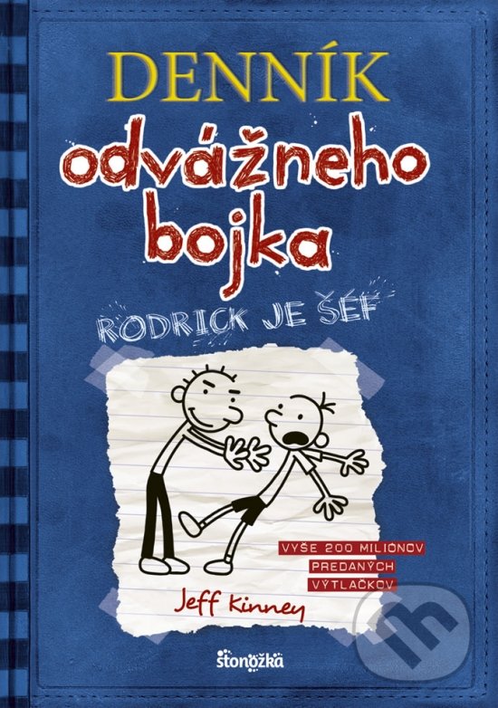 Levně Denník odvážneho bojka 2 (Rodrick je šéf) - Jeff Kinney - kniha z kategorie Pre deti a mládež