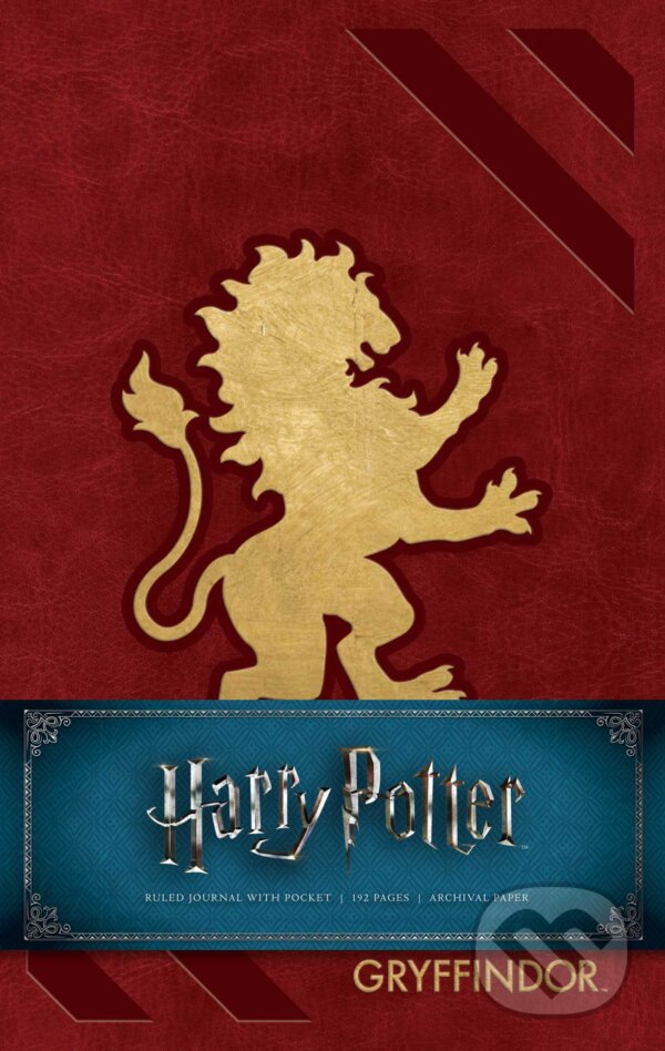 Levně Journal Harry Potter - Gryffindor (Hardcover Ruled)