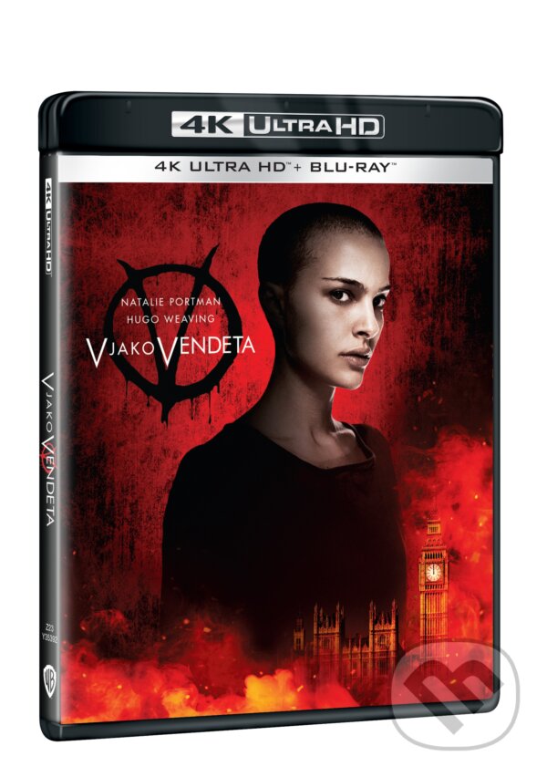 Levně V jako Vendeta Ultra HD Blu-ray (UHD + BD) (UHD + BD) - film z kategorie Akčné a dobrodružné