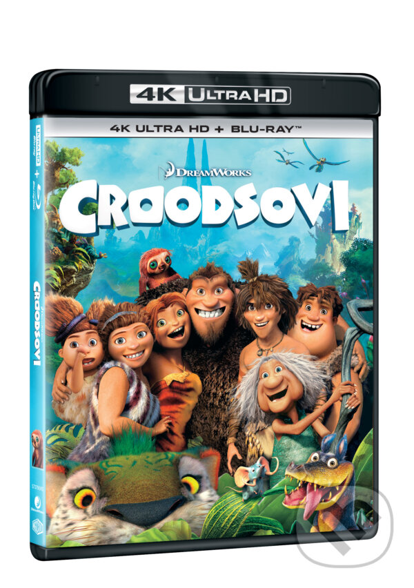 Levně Croodsovi Ultra HD Blu-ray (UHD + BD) - Joel Crawford - film z kategorie Rodinné a romantické