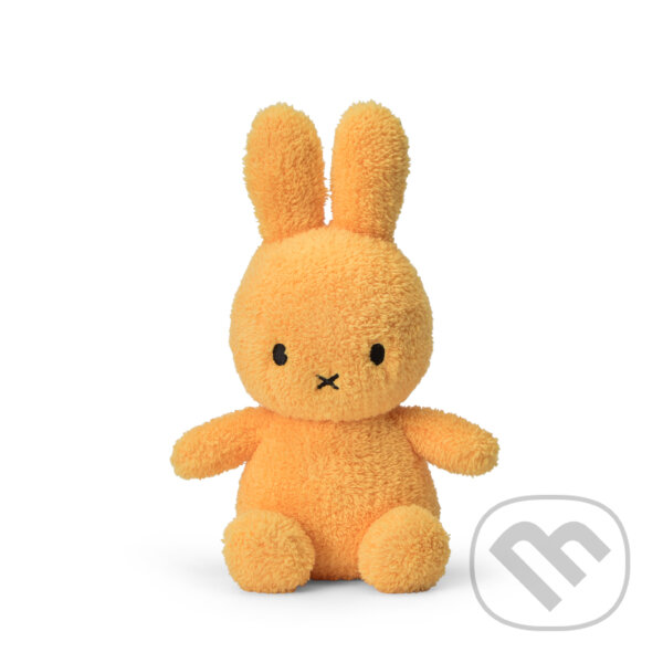 Levně Miffy sediaca froté žltá 33cm