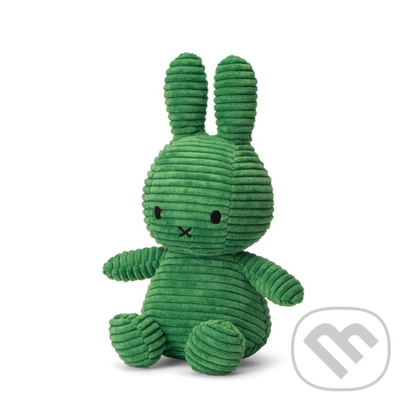 Levně Miffy sediaca menčester jarná zelená 23cm