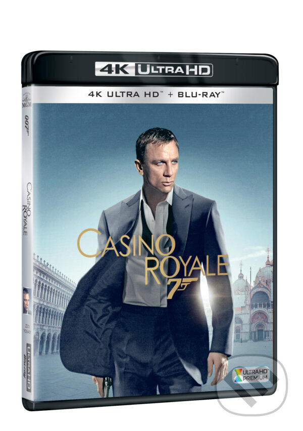 Levně Casino Royale Ultra HD Blu-ray (Ultra HD Blu-ray + Blu-ray) - film z kategorie Thrillery a detektívky