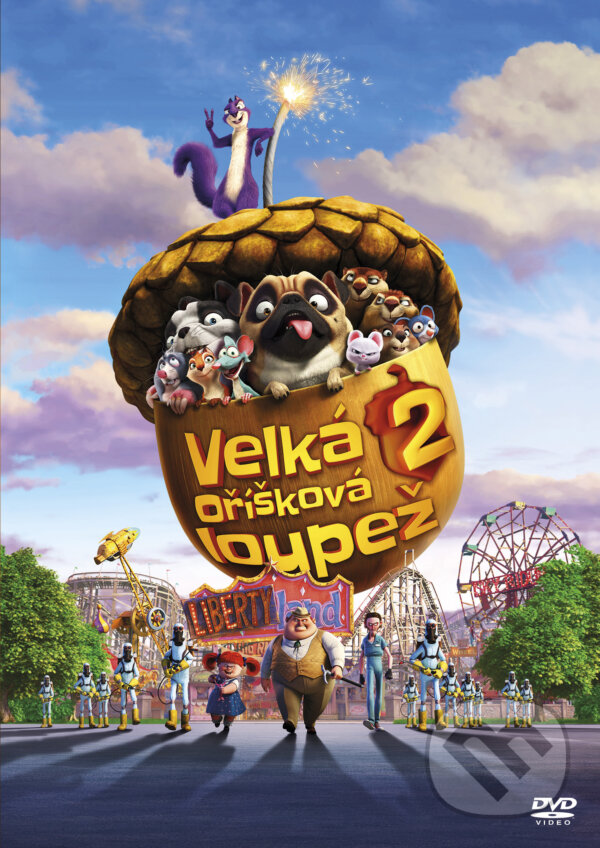 Levně Velká oříšková loupež 2 - Cal Brunker - film z kategorie Animované filmy