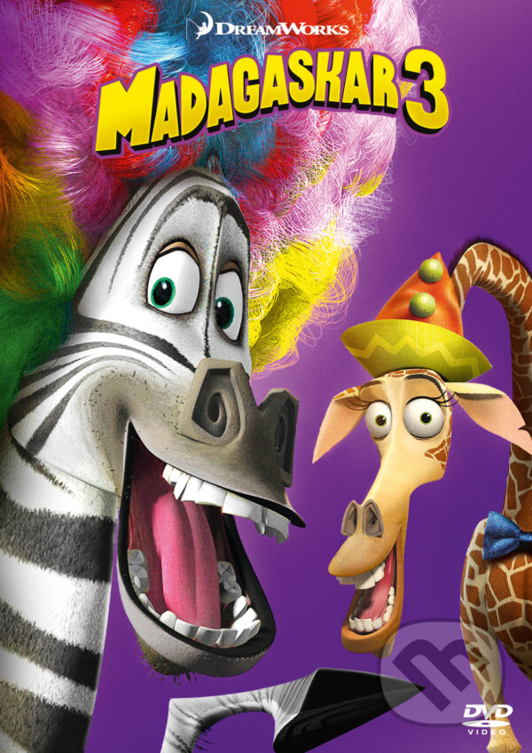 Levně Madagaskar 3 - Eric Darnell, Tom McGrath, Conrad Vernon - film z kategorie Animované filmy