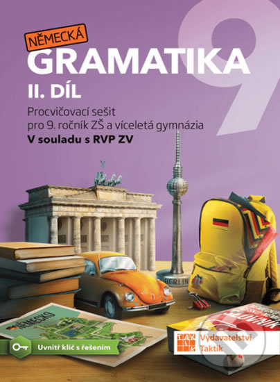 Levně Německá gramatika 9 pro ZŠ – 2. díl - procvičovací sešit - kniha z kategorie 2. stupeň