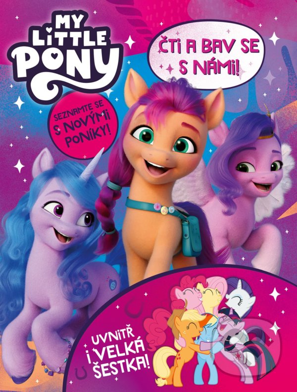 Levně My Little Pony: Čti a bav se s námi - kniha z kategorie Hlavolamy, doplňovačky, úlohy a hry