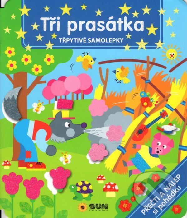 Levně Tři prasátka (Přečti a nalep pohádku) - kniha z kategorie Rozprávky