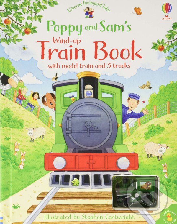 Levně Poppy and Sam's Wind Up Train Book (Farmyard Tales Poppy and Sam) - kniha z kategorie Pre deti a mládež