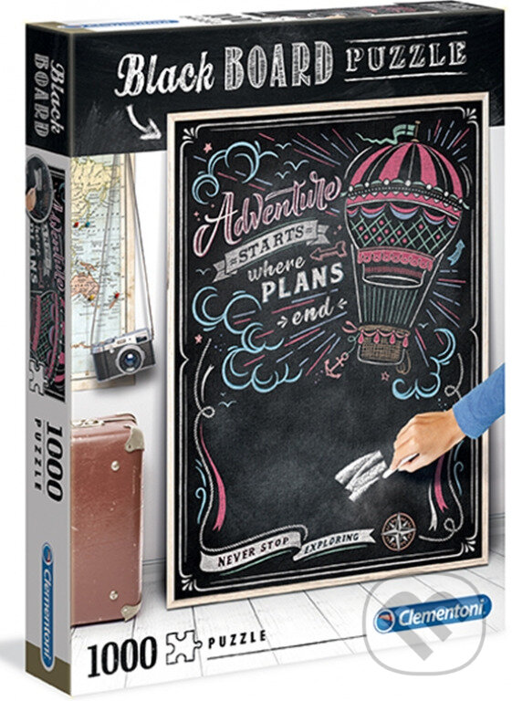 Levně Black Board Cestování - puzzle z kategorie Ostatné