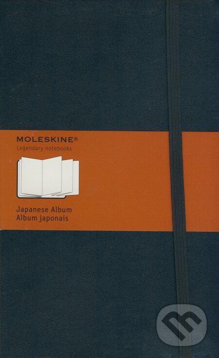 Levně Moleskine - stredný japonský album (čierny)