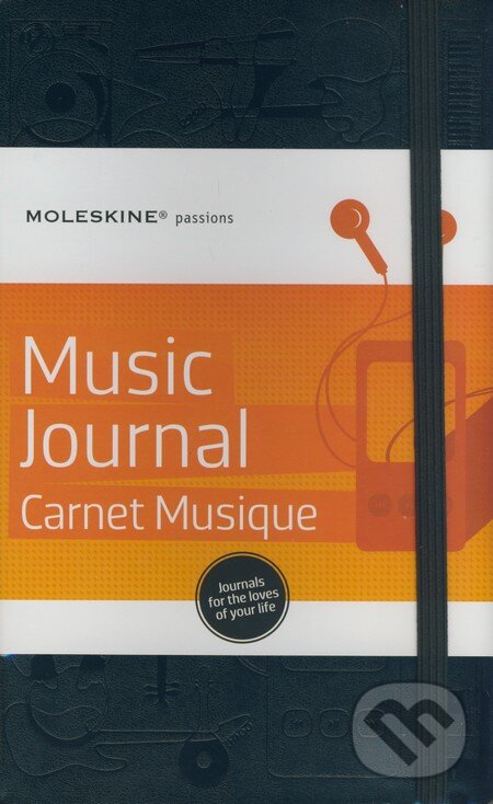 Levně Moleskine Passions - stredný zápisník na hudbu