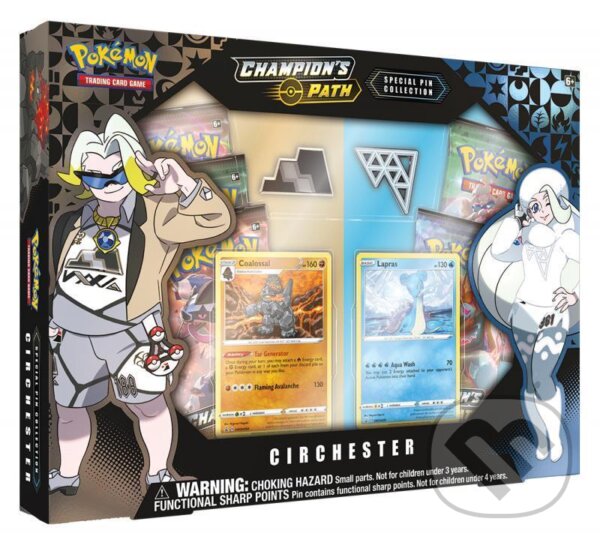 Spoločenská hra: Pokémon TCG: Champion´s Path - Special Pin Collection (ADC BF). ADC BF, 2020