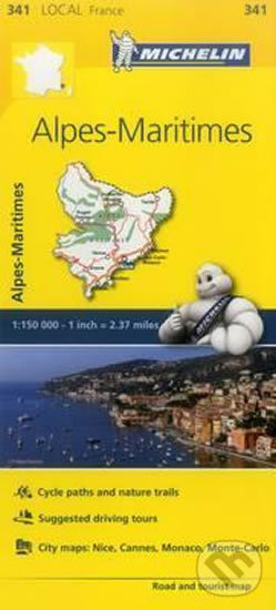 Levně Local Map - Alpes Maritimes - kniha z kategorie Beletria