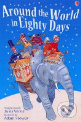 Levně Around the World in Eighty Days - Adam Stower (ilustrátor), Jules Verne - kniha z kategorie Pre deti a mládež