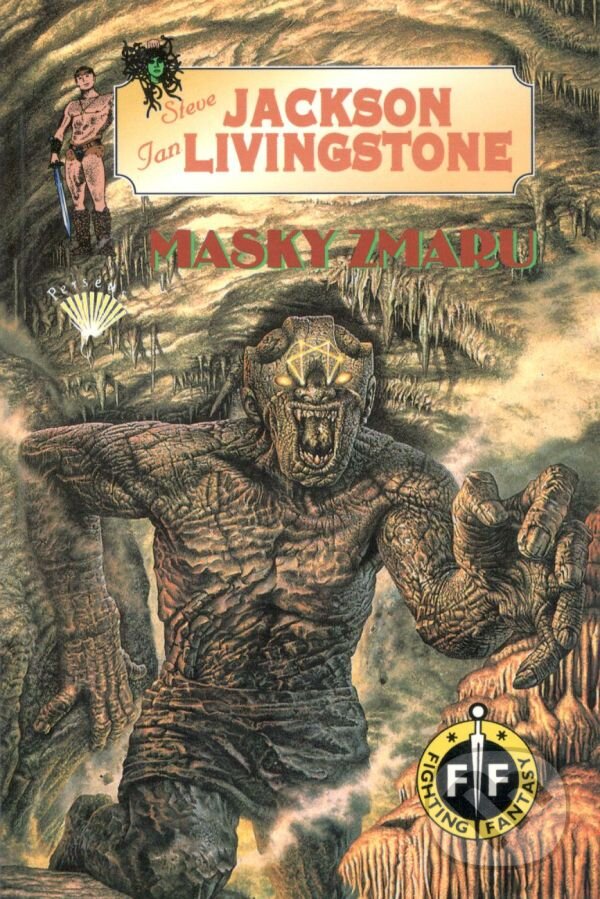 Kniha: Masky zmaru (Ian Livingston a Stevce Jackson). Perseus, 1998