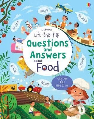 Levně Questions and Answers about Food - Katie Daynes, Peter Donnelly (ilustrátor) - kniha z kategorie Pre deti a mládež