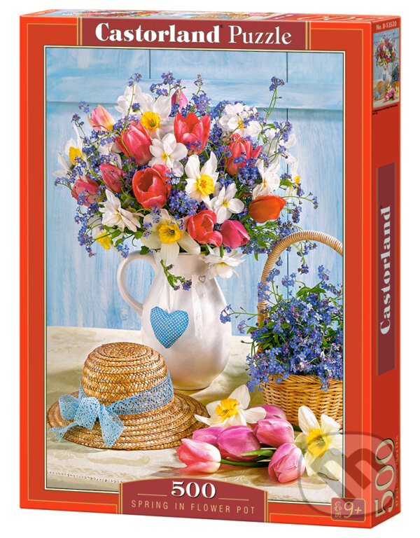 Puzzle: Spring in flower pot (Castorland). Castorland, 2020